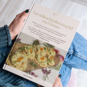 E-kokaraamat Tervislikud jõuluretseptid uues kuues. Julia Anufrijeva