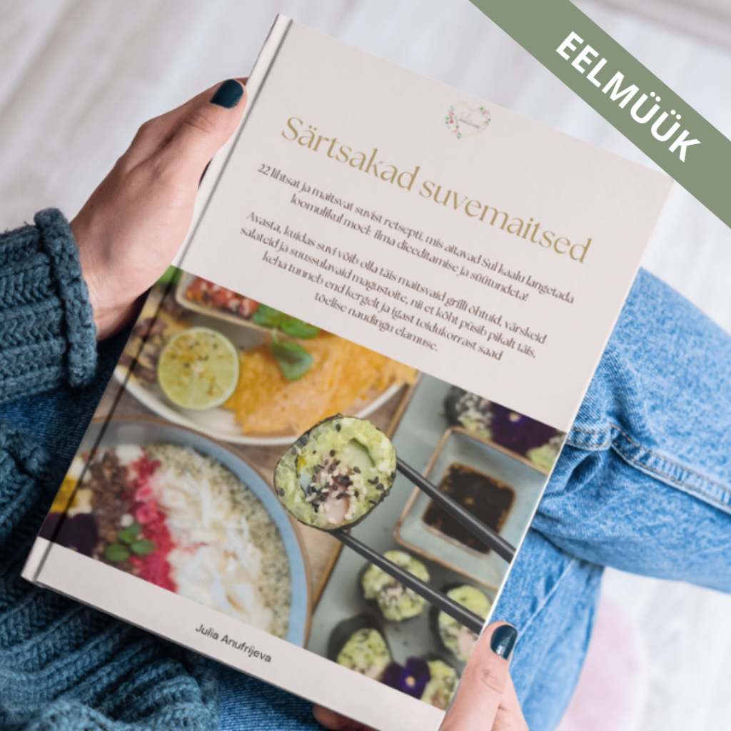 EELMÜÜK E-kokaraamat Särtsakad suvemaitsed Julia Anufrijeva