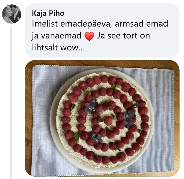 Kaja Piho tagasiside koogile