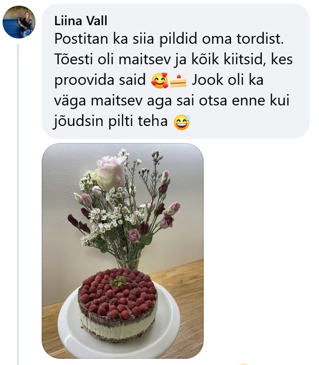 Liina Vall tagasiside koogile
